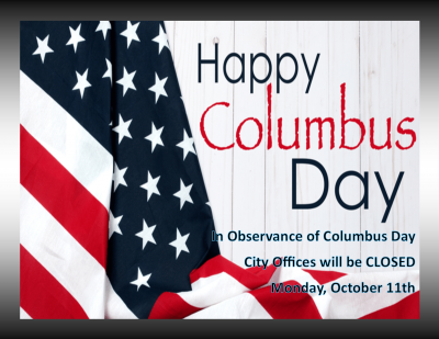 Columbus Day - Offices Closed 